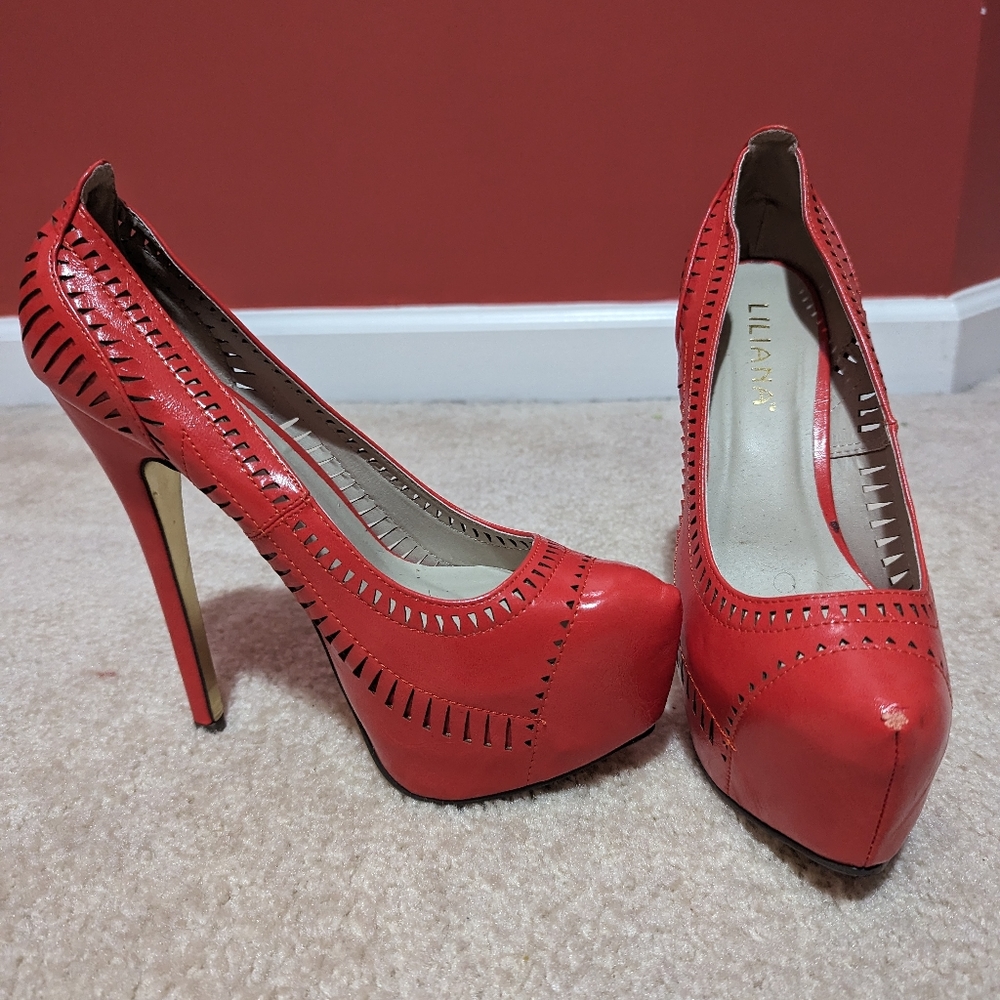 Orange Stiletto